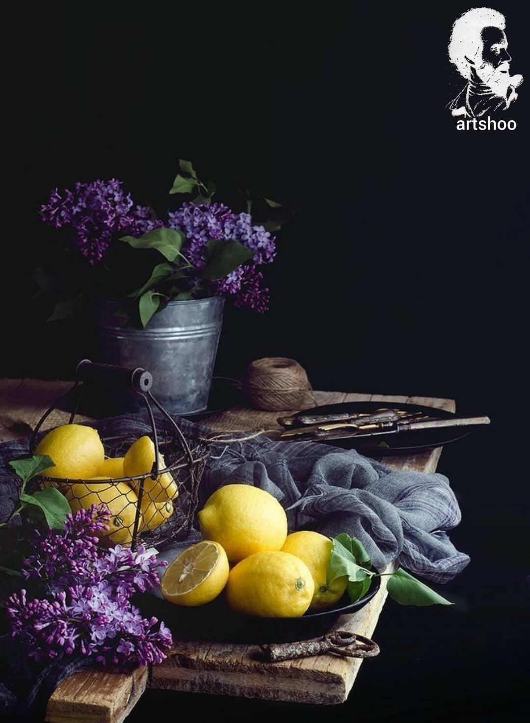 آموزش نقاشی رنگ روغن